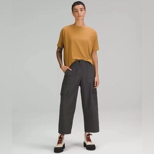 lululemon athletica Charcoal Wide Leg Jeans